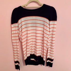 IZOD Womens Striped Sweater